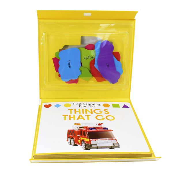 First Learning Play Set: Things That Go by Priddy Books - Ages 2+ - Board Book Online