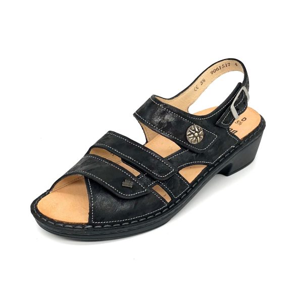 Sandalette schwarz von Finn Comfort 16970 For Sale