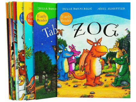 Julia Donaldson and Axel Scheffler Early Readers 8 Books Collection Set - Ages 4+ - Paperback Supply