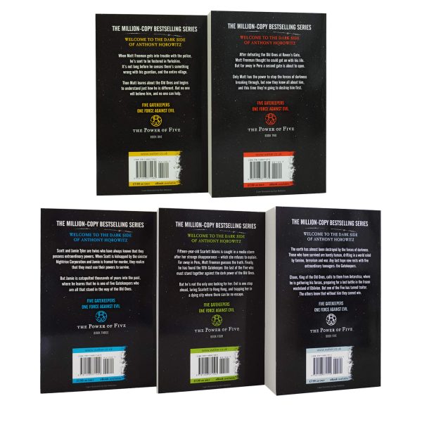 The Power of Five by Anthony Horowitz 5 Books Collection Box Set - Ages 9-14 - Paperback For Cheap