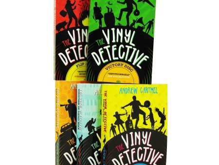 The Vinyl Detective Series 5 Books Collection Set By Andrew Cartmel - Ages 14-16 - Paperback Online now