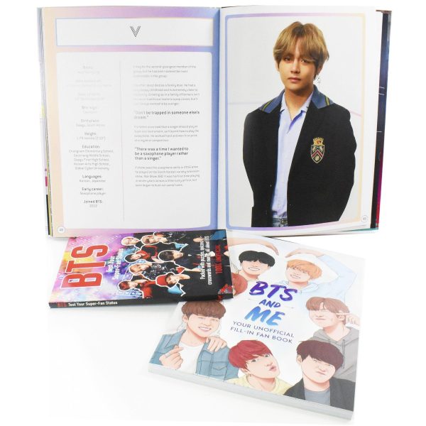 BTS Kings and Icons of K-Pop 4 Books Collection Set - Ages 9-14 - Mixed Format - Helen Brown, Jim Maloney, Adrian Besley, Becca Wright on Sale