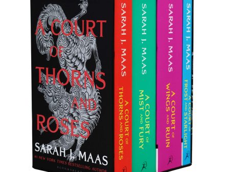 A Court of Thorns and Roses 4 Books by Sarah J. Mass - Age 17+ - Paperback Cheap