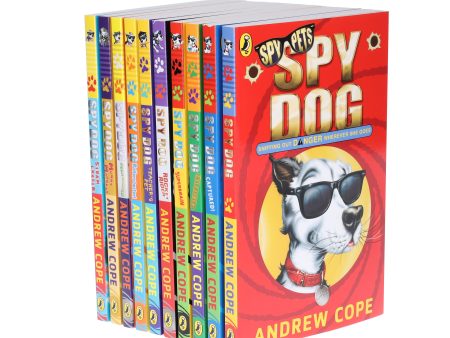 Spy Dog Series 10 Books Collection Set By Andrew Cope - Ages 7-12 - Paperback on Sale