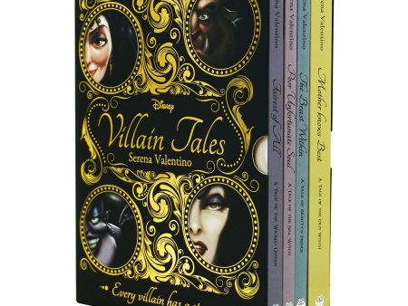 Disney Villain Tales 4 Books Box Set by Serena Valentino - Ages 6-9 - Paperback For Sale