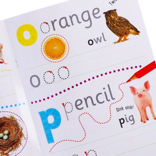 Wipe Clean Learn to Write Activity 10 Book Set Collection Pack - Ages 3+ - Paperback Online now