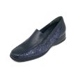 Damen Komfort Slipper Dunkelblau von Semler 16955 For Cheap