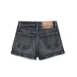 Girls Denim Black Shorts Online now