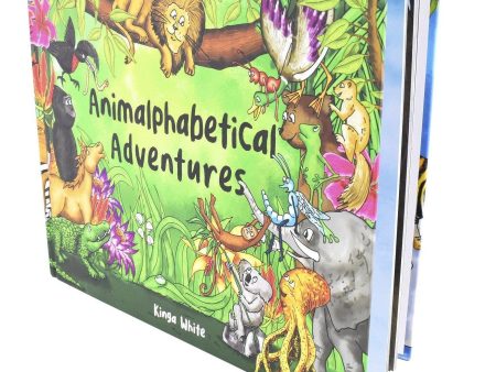 Animalphabetical Adventures Children Book Language learning tool for pre-schoolers by Kinga White – Ages 5-7 - Hardback Online Hot Sale