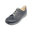 Herren Schnürer Halbschuh Schwarz Finn Comfort 16935 Online Hot Sale