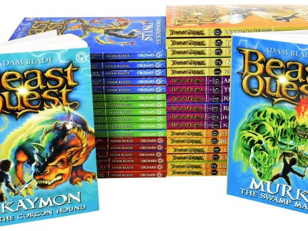 Beast Quest Series 1 To 6 - 36 Books - Fantasy Fiction - Paperback - Adam Blade For Cheap