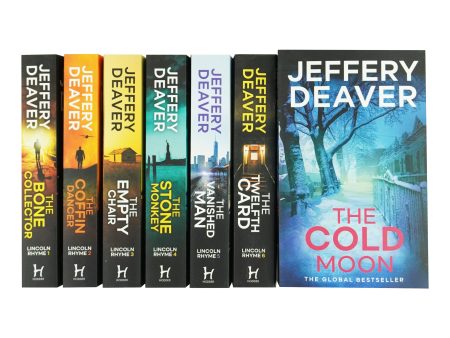 Lincoln Rhyme Thrillers Series By Jeffery Deaver 7 Books Collection - Fiction - Paperback Sale