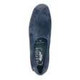 Damen Komfort Slipper Dunkelblau von Semler 16954 Online Sale