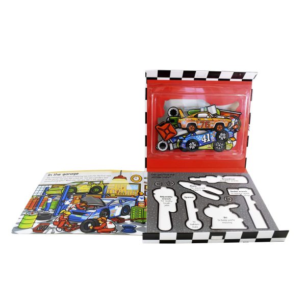 Let s Pretend Race Driver Set by Priddy Books - Ages 0-5 - Board Book on Sale