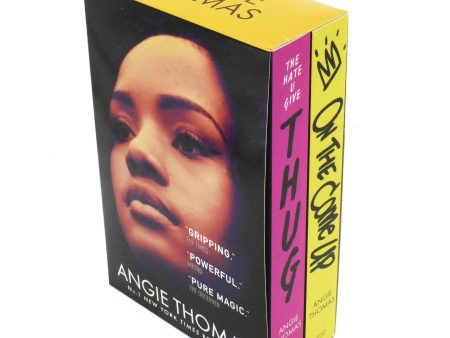 Angie Thomas Collector s 2 Books Box Set (Hate U & On Come) - Ages 14+ - Paperback Supply