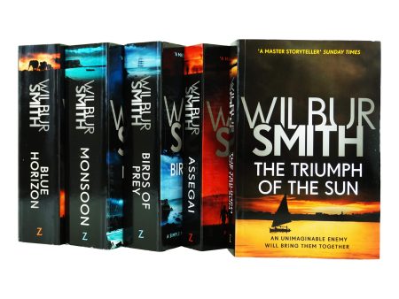 The Courtney Series 5 Books 9 to 13 Collection Set By Wilbur Smith - Young Adult - Paperback Online Sale