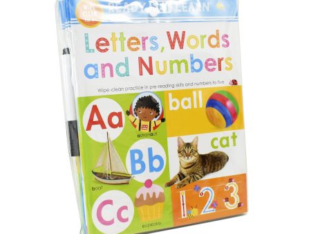 Ready Set Learn 8 Early Learning Wipe Clean Books Colours Shapes Numbers Phonics Handwriting Counting - Ages 3+ – Paperback Online Hot Sale