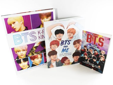 BTS Kings and Icons of K-Pop 4 Books Collection Set - Ages 9-14 - Mixed Format - Helen Brown, Jim Maloney, Adrian Besley, Becca Wright on Sale