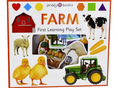 First Learning Play Set: Farm by Priddy Books - Ages 0-5 - Board Book Cheap