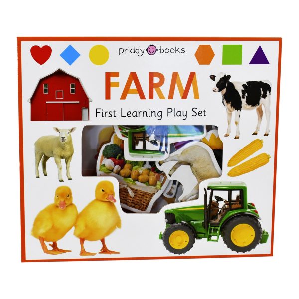 First Learning Play Set: Farm by Priddy Books - Ages 0-5 - Board Book Cheap