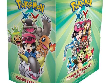 Pokémon XY Vol. 1-12 Box Set by Hidenori Kusaka - Ages 7+ - Paperback Fashion