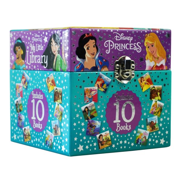 Disney Princess: My Little Library 10 Books Collection - Ages 5-8 - Paperback Hot on Sale