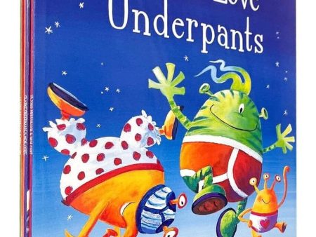 Aliens Love Underpants 6 Book Set Collection By Claire Freedman & Ben Cort - Age 5-7 - Paperback For Sale