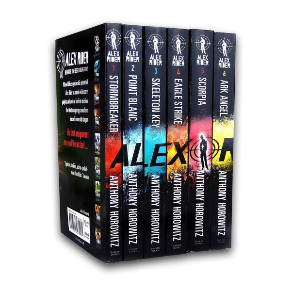 Alex Rider 6 Book pack Adventure Series Collection - Spy Fiction - Paperback - Anthony Horowitz Supply