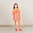 Boys & Girls Orange Printed Cotton Sweatshirt For Discount