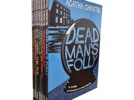 Agatha Christie Comic Strip 7 Books Collection Set - Hardback For Cheap