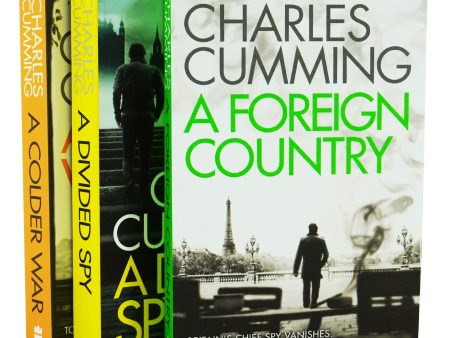 Thomas Kell Spy Thriller Series 3 Books Collection Set By Charles Cumming - Young Adult - Paperback Supply