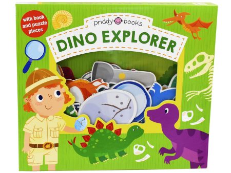 Let s Pretend Dino Explorer by Priddy Books - Ages 0-5 - Board Book Online Hot Sale