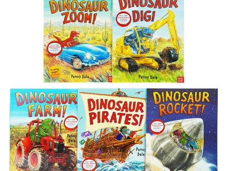 Penny Dale s Dinosaurs 5 Books Set With a Free Stories Audio Book! - Ages 2-6 - Paperback For Cheap