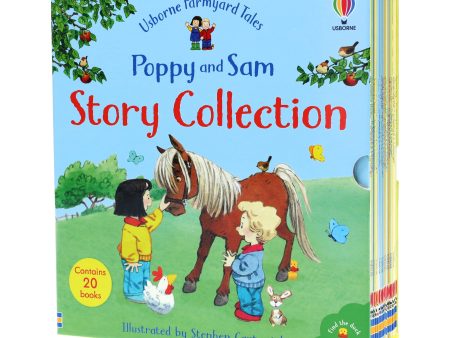 Usborne Farmyard Tales Poppy and Sam Story Collection 20 Books Set By Stephen Cartwright - Ages 2-6 - Paperback Cheap