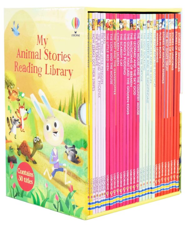 Usborne My Animal Stories Reading Library 30 Books Collection Box Set - Ages 5-7 - Paperback Online Sale