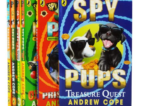 Spy Pups 6 Books Collection Set By Andrew Cope - Ages 7-9 - Paperback For Discount