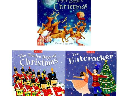 The Christmas Collection 3 Books Set By Miles Kelly Publishing - Ages 3+ Years - Hardback Discount