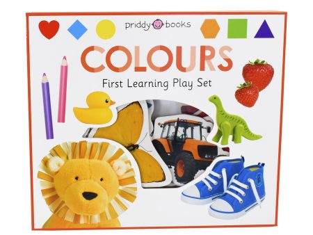 First Learning Play Set: Colours by Priddy Books - Ages 2+ - Board Book Sale