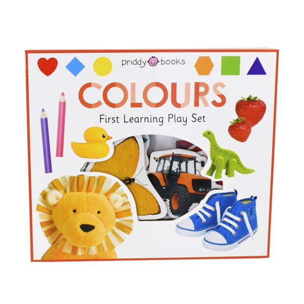 First Learning Play Set: Colours by Priddy Books - Ages 2+ - Board Book Sale