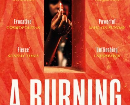 A Burning by Megha Majumdar Hot on Sale