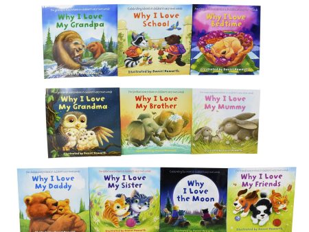 Why I Love My Family 10 Picture Books Children Collection Set By Daniel Howarth - Ages 3+ - Paperback Supply