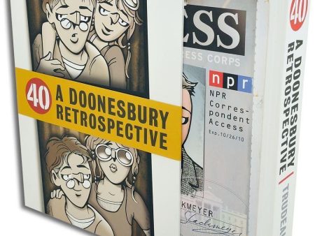 40: A Doonesbury Retrospective by G. B. Trudeau - Deluxe Hardcover Online