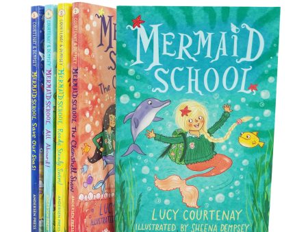 Mermaid School Series By Lucy Courtenay 5 Books Collection Set - Ages 6-9 - Paperback Online