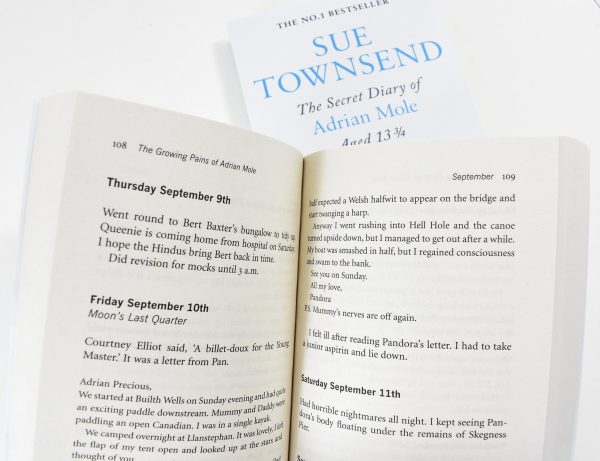 Adrian Mole Series by Sue Townsend 8 Books Collection Set - Young Adult - Paperback Online Sale