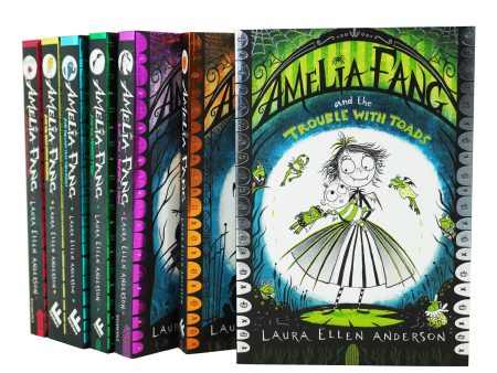 Amelia Fang Series by Laura Ellen Anderson 7 Books Collection Set - Ages 7-10 - Paperback Sale