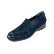 Damen Komfort Slipper Dunkelblau von Semler 16954 Online Sale