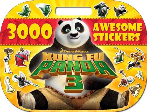 Kung Fu Panda 3 Megatastic 3000 Awesome Stickers - Age 0-5 - Paperback Hot on Sale