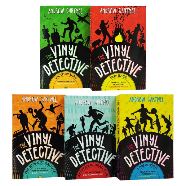 The Vinyl Detective Series 5 Books Collection Set By Andrew Cartmel - Ages 14-16 - Paperback Online now