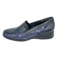 Damen Komfort Slipper Dunkelblau von Semler 16955 For Cheap