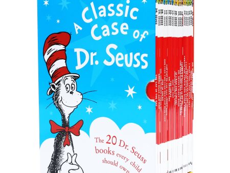 A Classic Case Of Dr. Seuss 20 Books Collection Set - Age 2+ - Paperback Cheap